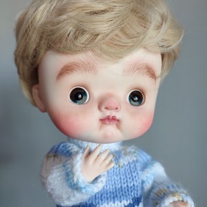 BJD custom doll qbaby recast. Qbaby boy.
