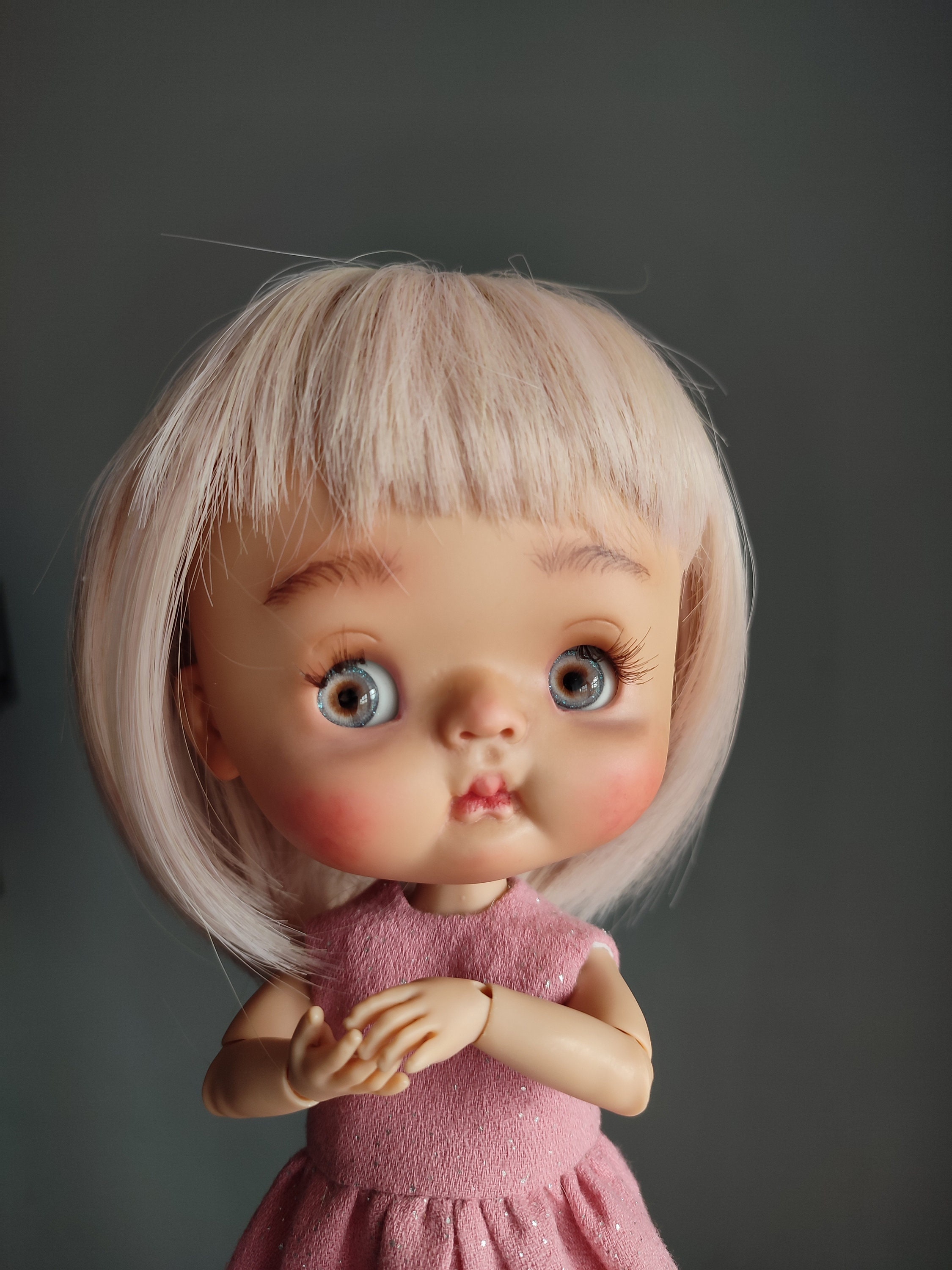 カスタムbjd doll NANA q baby Recast カスタムbjd doll NANA q baby Recast
