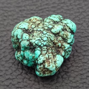 Piedra preciosa turquesa tibetana natural en bruto, turquesa antigua en bruto, piedra turquesa grande en bruto, piedra turquesa tibetana en bruto rara, sin tallar