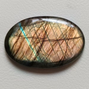 Natural Labradorite Cabochon / Labradorite Crystal / Blue Labradorite Stone / Loose Labradorite Gemstone/ Jewelry Making Stone/ Gift For Her