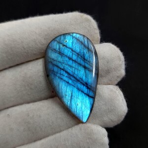Natural Labradorite Cabochon / Labradorite Crystal / Blue Labradorite Stone / Loose Labradorite Gemstone/ Jewelry Making Stone/ Gift For Her