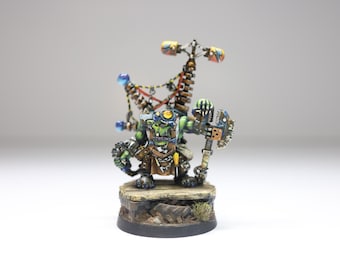 Warhammer Orks Big Mek with KFF Kustom Force Field Pro Painted Display Quality