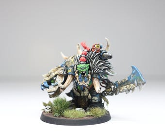 Warhammer 40K Painted ORK BEASTBOSS Display Quality