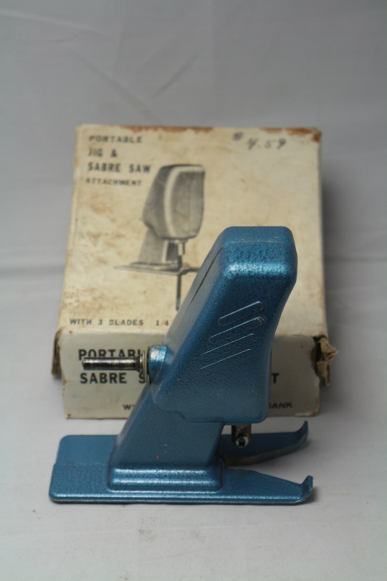 Vintage Portable Jig and Sabre Saw Drill Attachment with the | Etsy