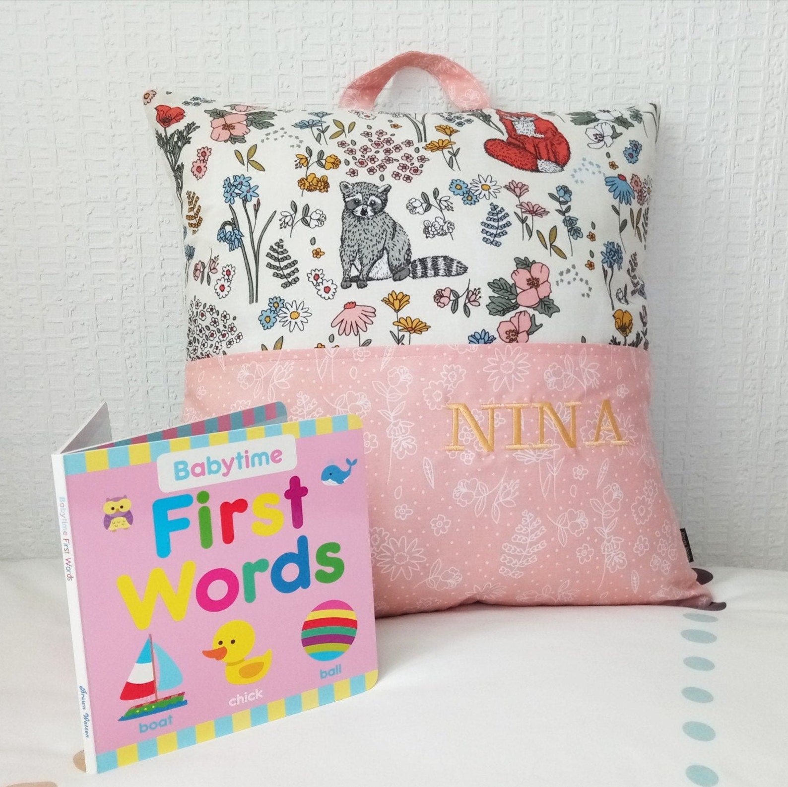 Reading Cushion Cover Book Pillow Personalized Reading Etsy UK