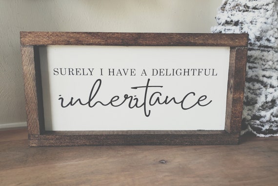Herrliche Vererbung Zeichen Schrift Zeichen Rustikale Etsy
