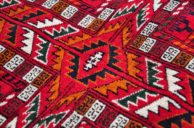 Yomut Turkmen Rug - Etsy
