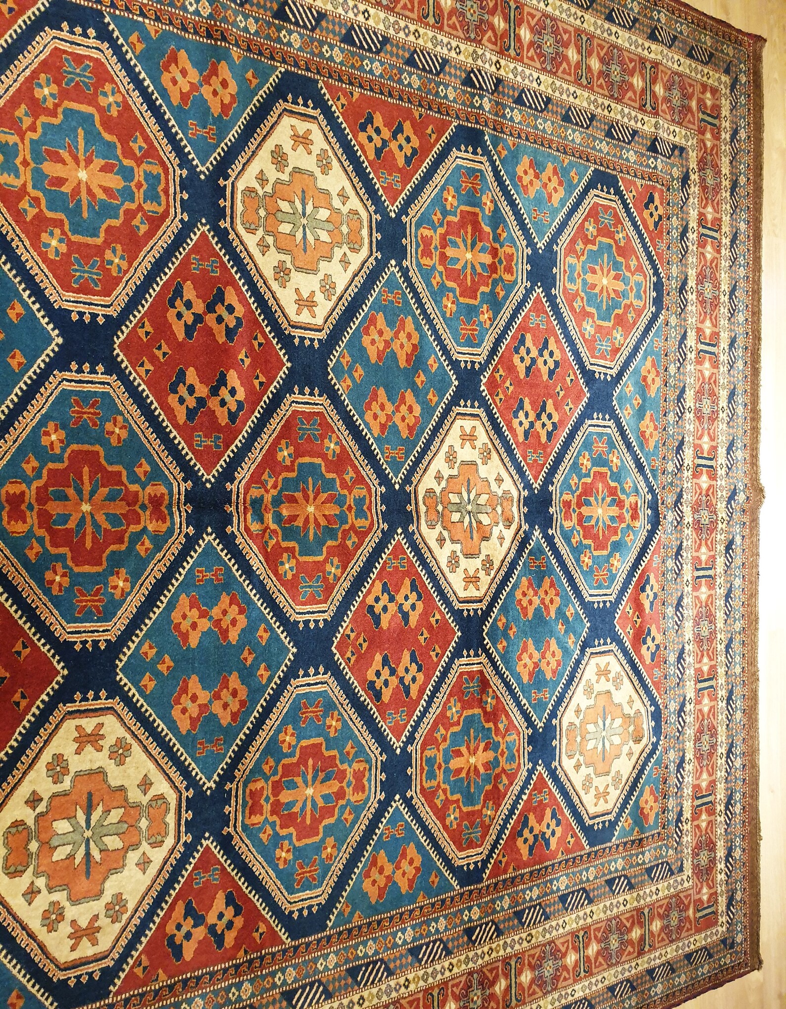 Central Asian Rug - Etsy