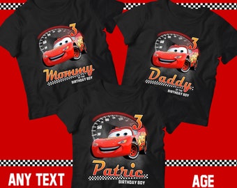 disney cars family shirts