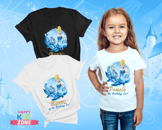 cinderella birthday shirt