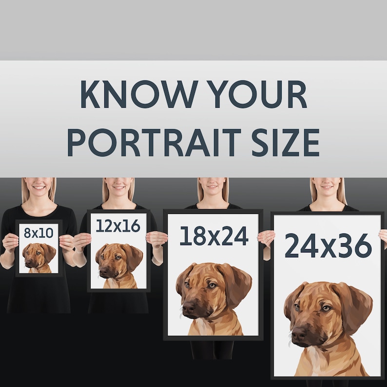 Framed Dog Portrait Custom Pet Portrait Custom Wall Art Custom Dog Picture Personalized Home Decor Digital Dog Art Pet Commission