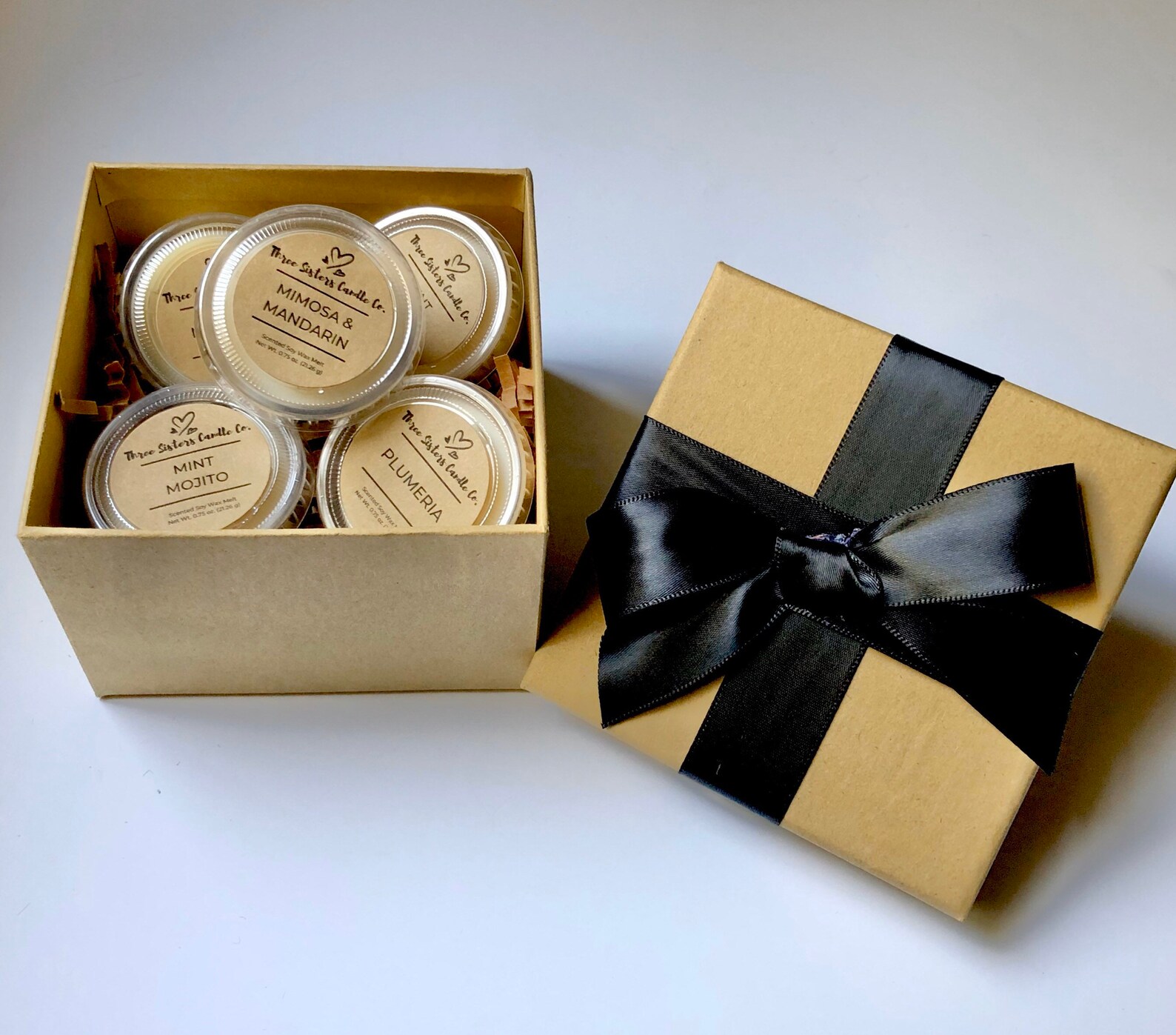 Candle Gift Box Candle Favor Box Wedding Favor Boxes Etsy