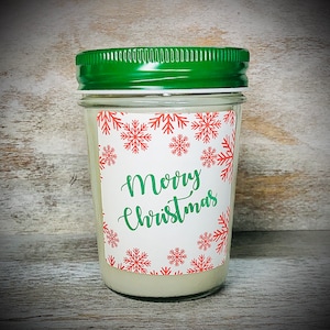 Christmas Candle - Candle Gift - Scented Candle - Stocking Stuffer
