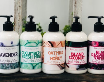 Island Coconut Goat Milk Lotion - Moisturizer - Hand & Body Lotion - Goat Milk Lotion