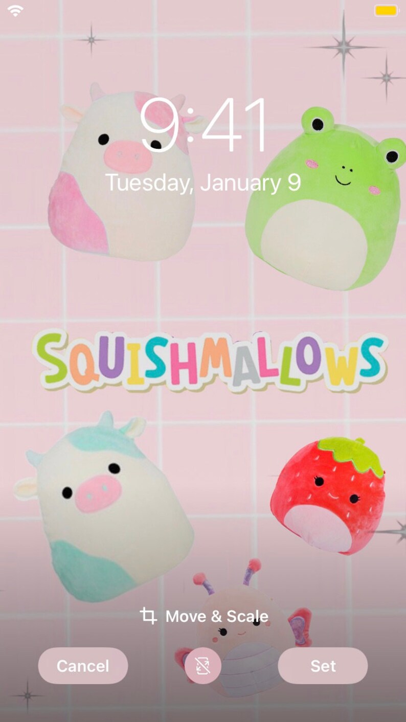 Squishmallow Phone Wallpaper Cute Preppy Aesthetic
