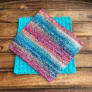 Crochet Dishcloth Pattern, Crochet Kitchen Pattern, Crochet Kitchen Accessory Pattern, Crochet Washcloth,  Crochet Dishcloth
