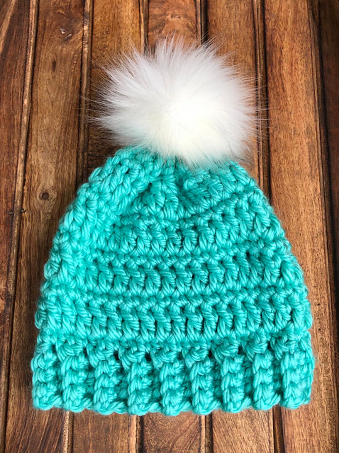 Crochet Bulky Hat Pattern Chunky Crochet Hat Pattern Crochet Etsy