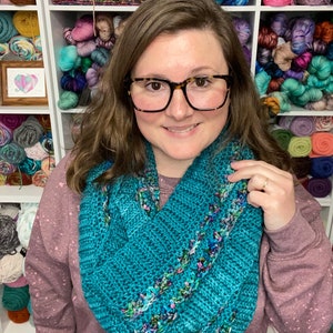 Crochet Infinity Scarf Pattern, Infinity Scarf Crochet Pattern, Scarf Crochet Pattern, Quick Scarf Crochet Pattern, Crochet Scarf
