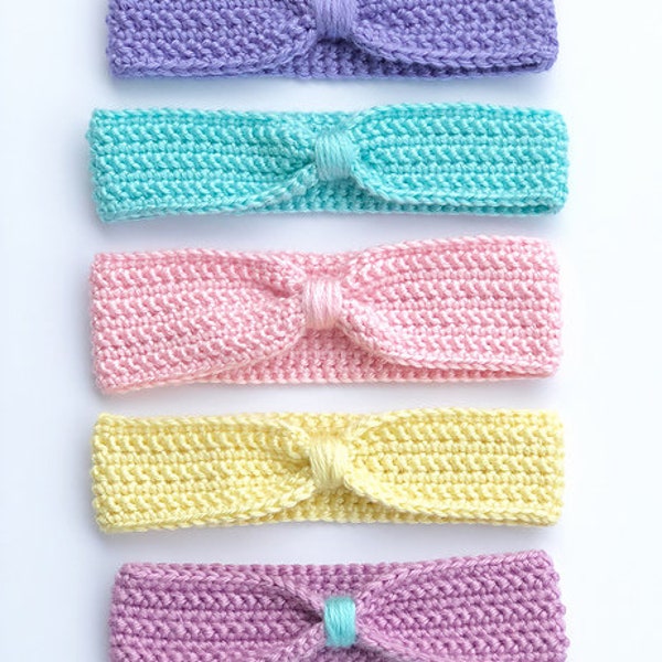 Crochet Headband Pattern, Crochet Headband, Easy Crochet Headband Pattern, Quick Crochet Headband Pattern