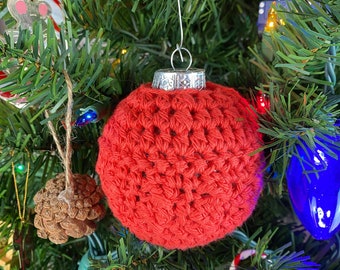 Crochet Christmas Ornament Pattern, Crochet Holiday Ornament Pattern, Crochet Tree Ornament, Christmas Tree Ornament, Crochet Gift