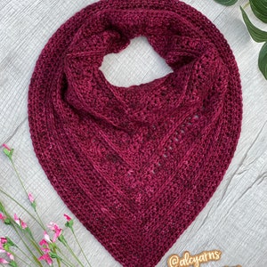 Crochet Triangle Cowl Pattern, Triangle Cowl Crochet Pattern, Pdf Cowl Crochet Pattern Crochet Neck Warmer Pattern, Quick Crochet Cowl