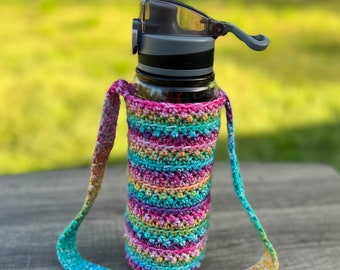 Crochet Water Bottle Holder Pattern: Beginner-Friendly (PDF Pattern)