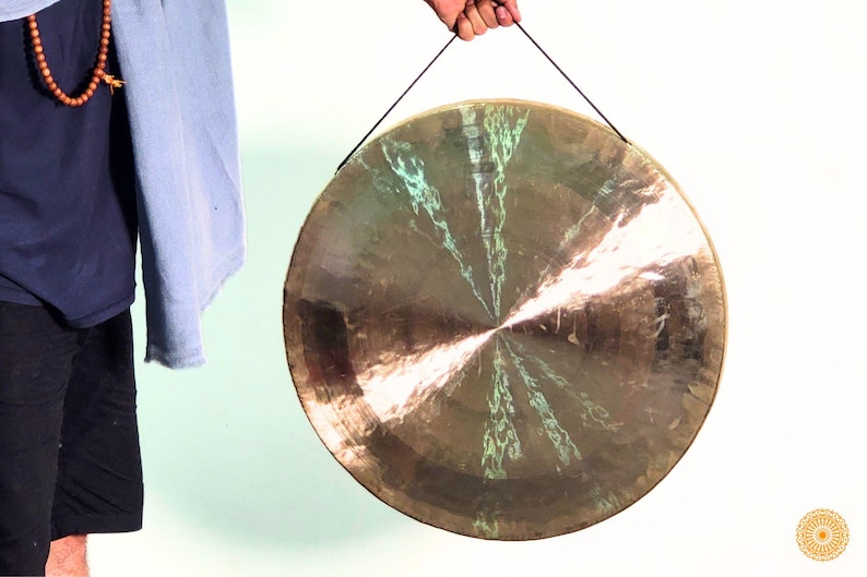 handmade gong from nepal
