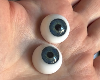 Glass Eyes For Reborn 20mm Dolls Handmade Eyes for Toys