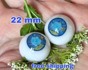 Augen für BJD Reborn Puppen Handgefertigte Resin Puppenaugen