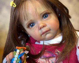 Reborn Baby ZORI by Jackie Joly, 16 Inches With Full Limbs, Girl