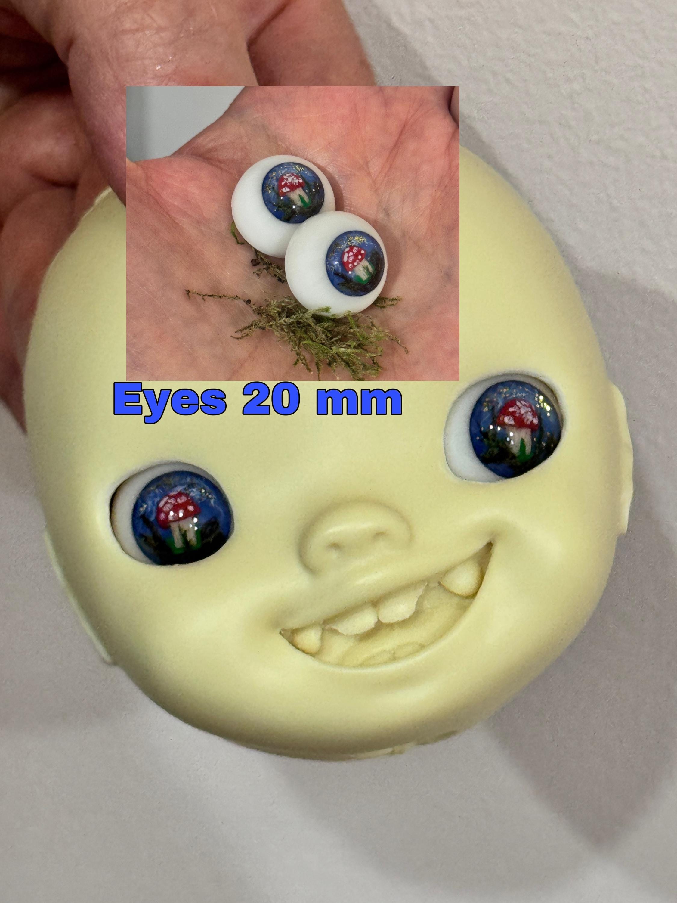 Eyes for BJD Reborn Dolls Handmade Resin Doll Eyes