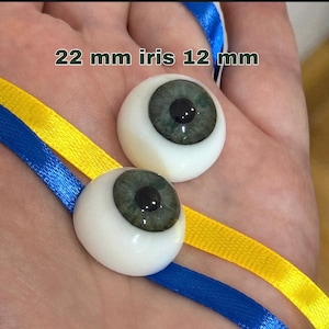 Eyes for Handmade Reborn Dolls 22 mm