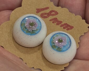 Eyes for BJD Reborn Dolls Handmade Resin Doll Eyes 18 mm