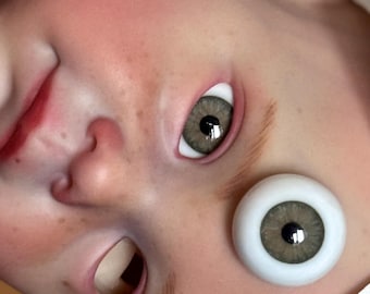 Yeux pour poupées Reborn, jouets 24 mm