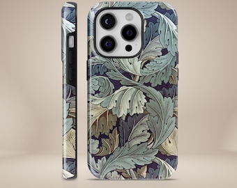 William Morris Phone Case Art Painting Vintage Style Durable Tough Cover for iPhone 17 16 15 14 13 12 Pixel 10 Pro 9A 8A Samsung S25 S24 S23