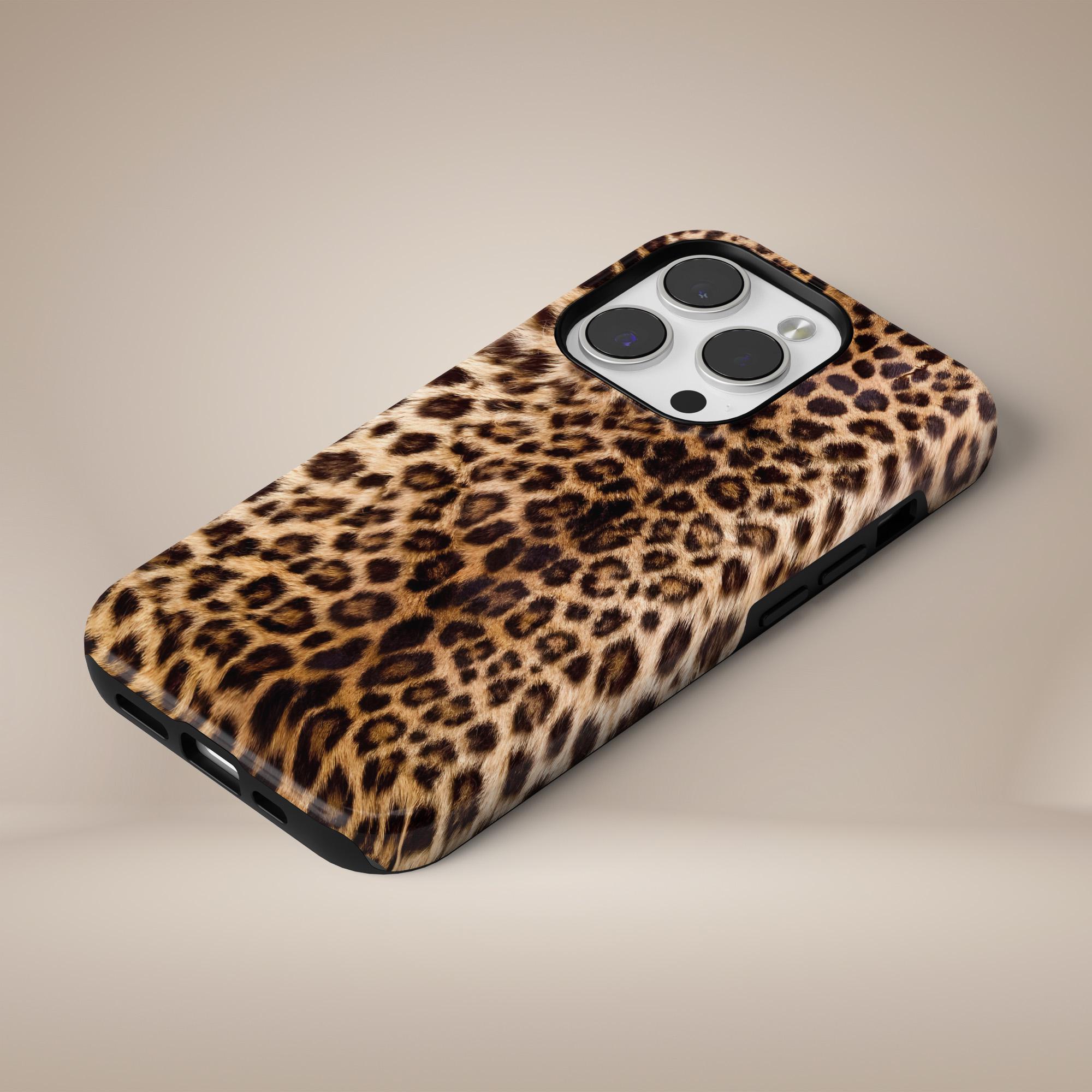 Custodia In Silicone Trasparente Con Stampa Leopardo Per IPhone 13 Pro Max (6.7') - Cover TPU Personalizzata