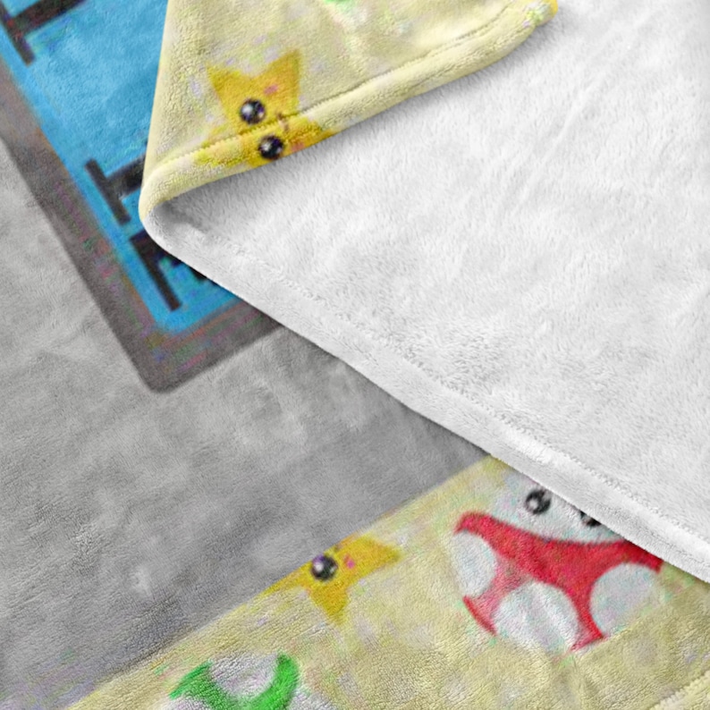 geeknerdgamer Custom baby milestones blanket