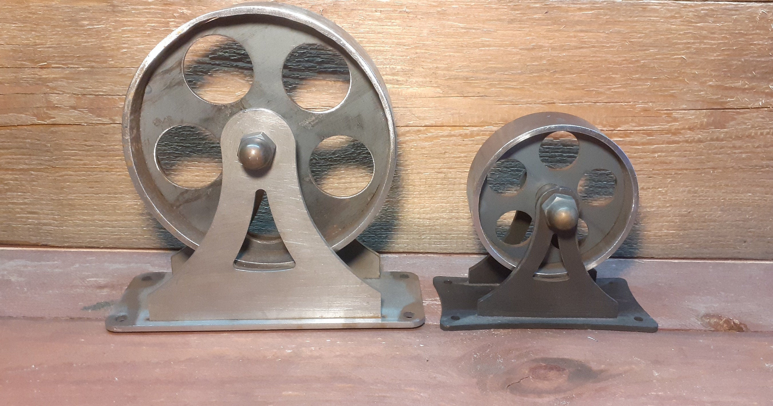 Industrial Furniture Swivel Metal Wheels Caster Wheels Coffee Etsy