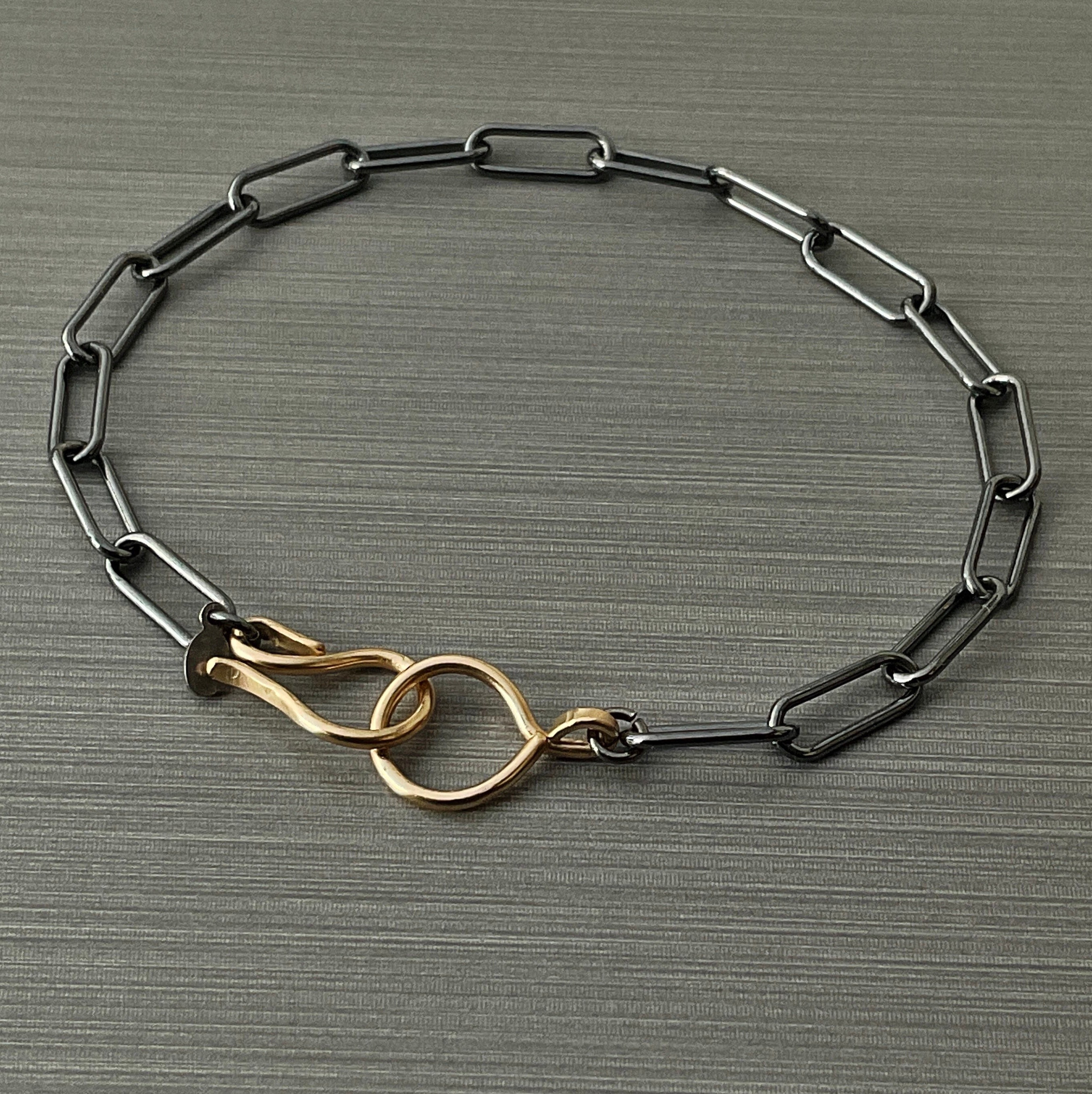 Sterling Silver Hook Cuff Bracelet 