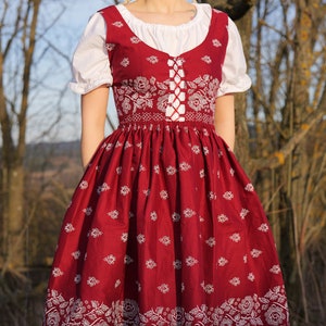 Folk Costume Bordura | 3 Pcs Folk Set | Slavic | European Folk | Cottagecore | Peasant |