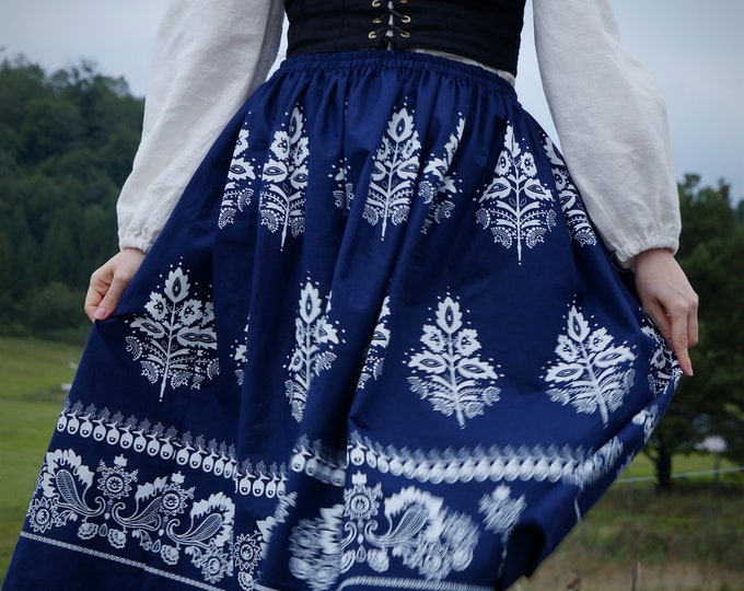Barn Dance Line Cotton Skirt main image 1