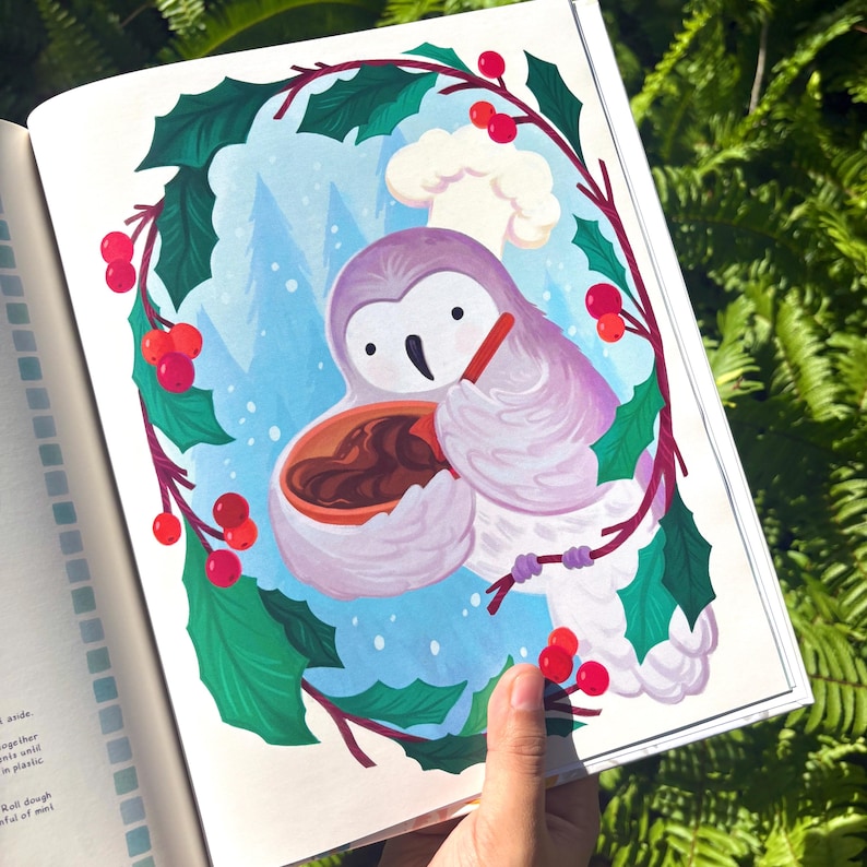 Seasonal Sweets Dessert Cookbook 8x10" | Fully Illustrated Book of 12 Dessert Recipes image 5