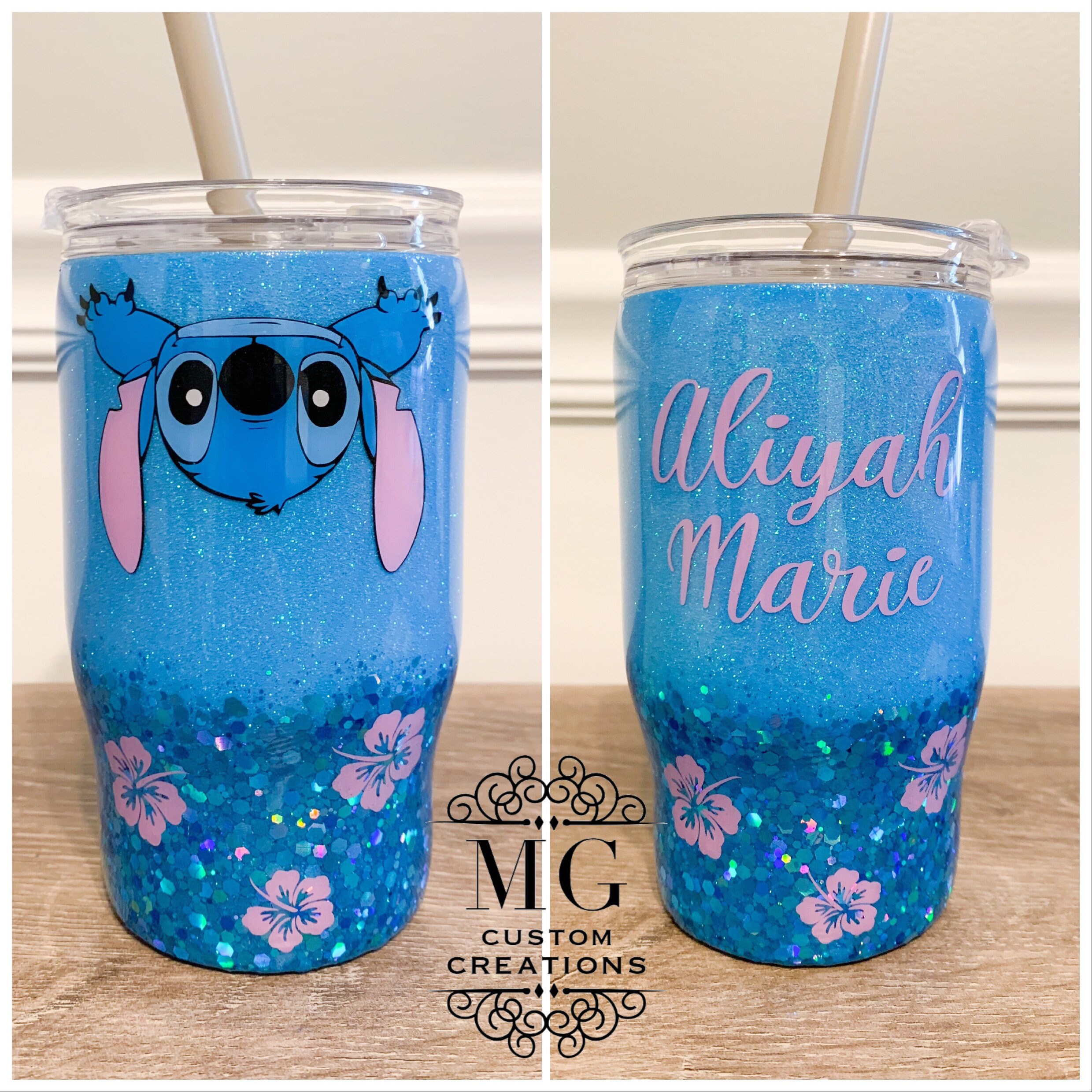 Personalized Stitch Tumbler, Just A Girl Who Loves Stitch