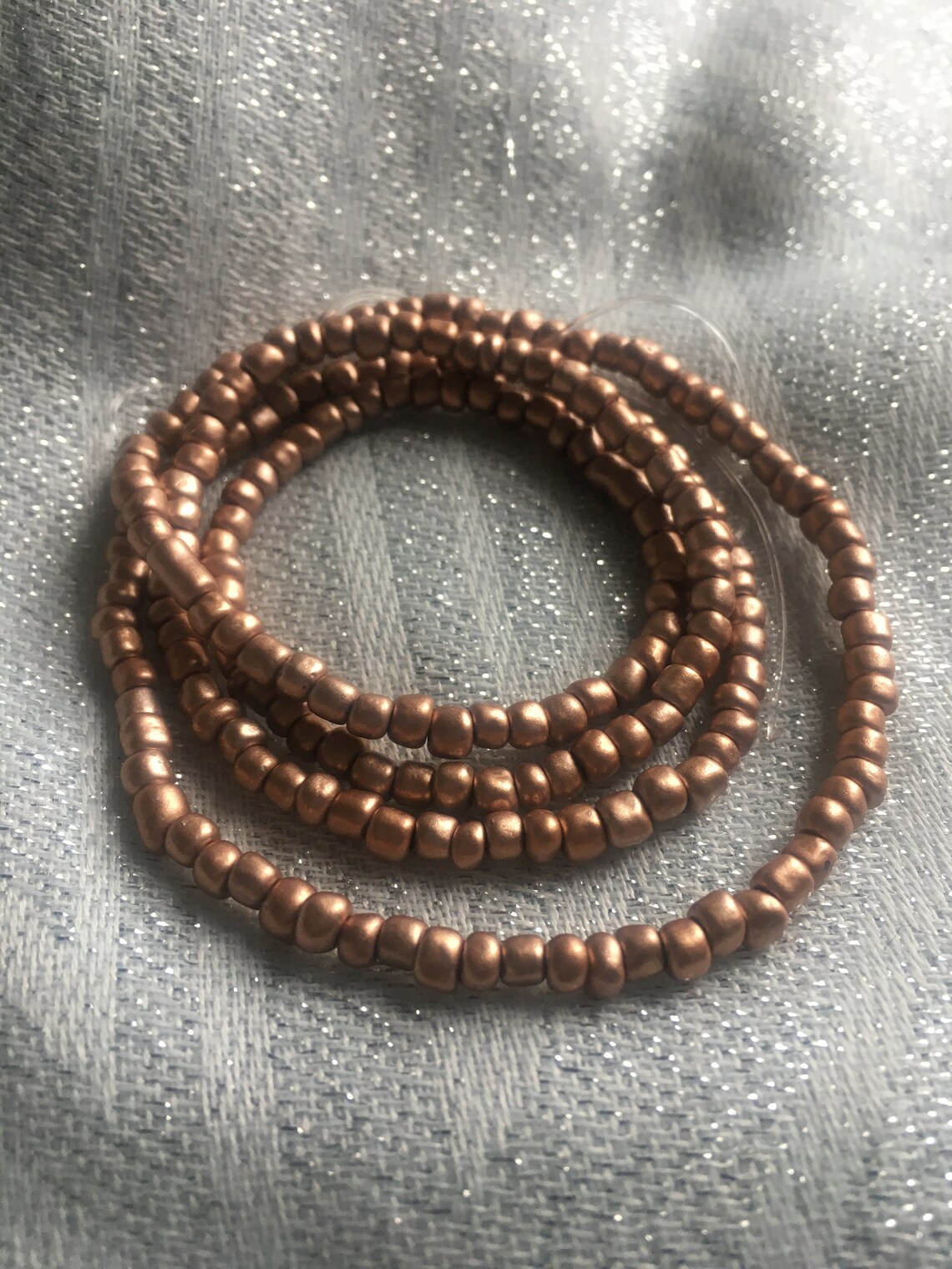 Gold waist bead Etsy