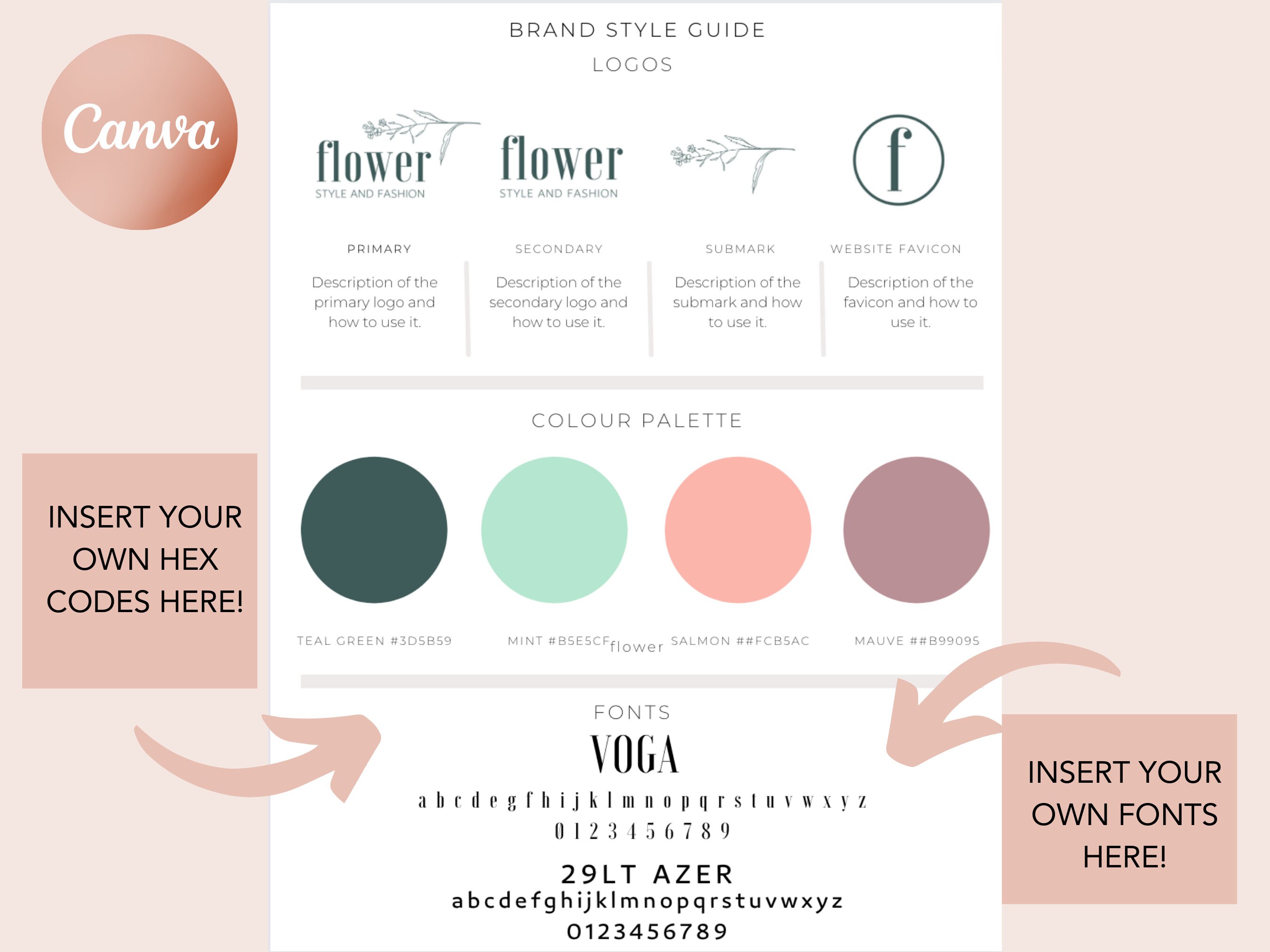 Brand Style Guide Template Canva Style Guide Template Canva Etsy brand-style-guide-template-canva-style-guide-template-canva-etsy