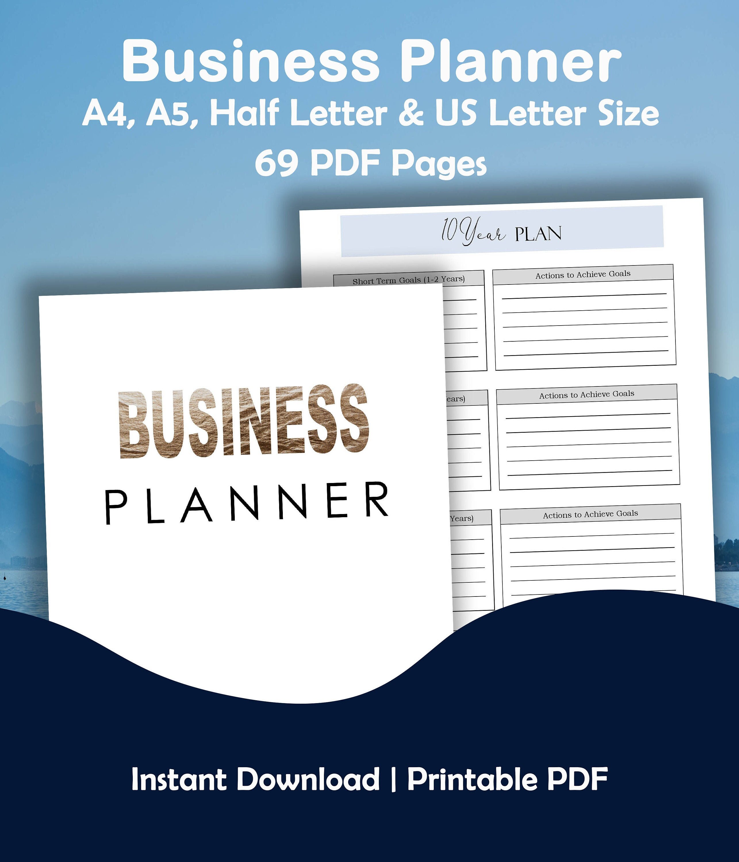 Ultimate Small Business Planner Printable Business Organizer | Etsy