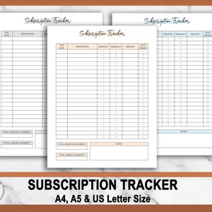 subscription expense