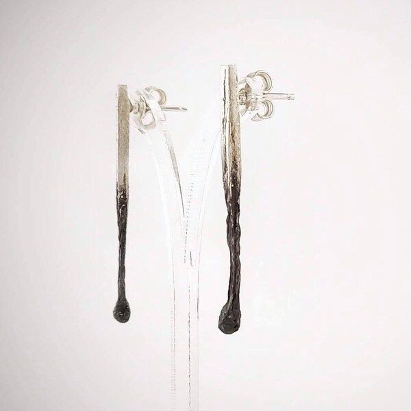 Matchstick Earrings Etsy