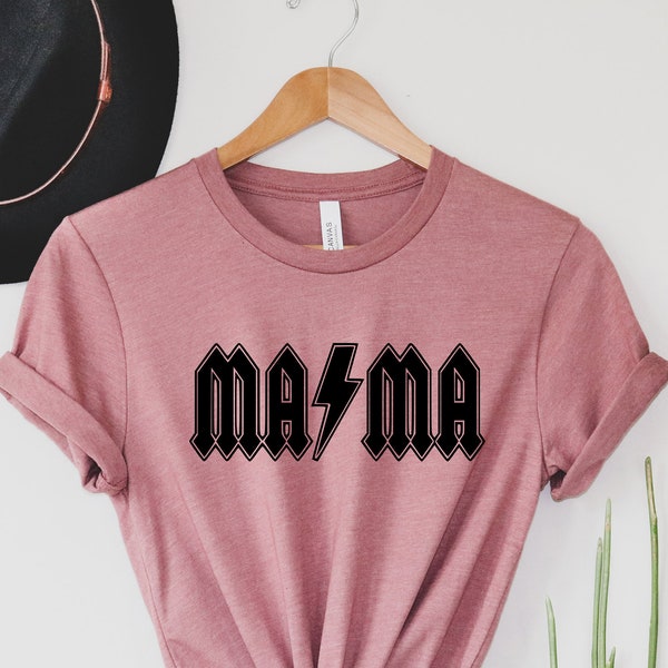 Acdc Mama Shirt - Etsy