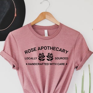 Rose Apothecary Shirt Schitt Creek Shirt Rosebud Motel - Etsy